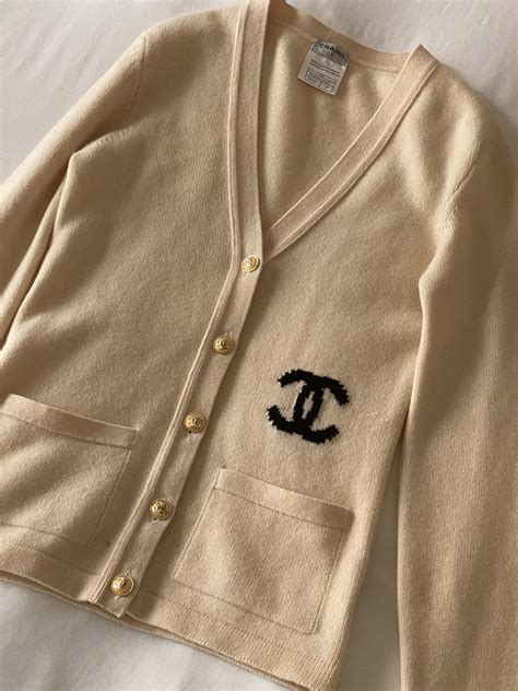 chanel sweater beige|chanel sweaters men.